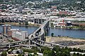 Portland - Willamette Nehri uzerinde otoyol Marquam Koprusu