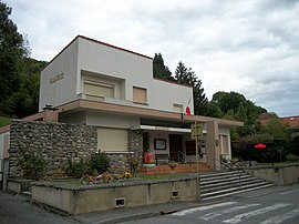 The town hall in Sauveterre-de-Comminges