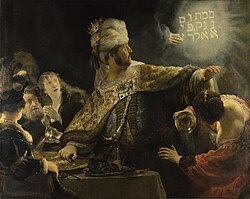 Rembrandt: S Gaschtmohl vum Belsazar