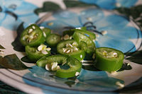 Jalapeños sing diiris anyar