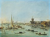 Francesco Guardi – The Dogana with the Giudecca, c. 1775