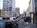 Murray Street in the Hobart CBD, looking south at the Liverpool Street intersection.