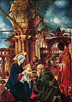 Albrecht Altdorfer, The Adoration of the Magi, c. 1530–1535, Städelsches Kunstinstitut, Frankfurt