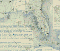 Image 20Surface weather map of the 1935 Labor Day hurricane moving up the west coast of Florida (from Tropical cyclone observation)