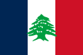 Bandera del Estado del Gran Líbano (1926-1946)