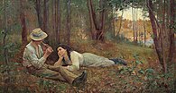 Frederick McCubbin, Bush Idyll, 1893