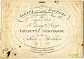 „Conteſsa“ auf der Titelseite der ersten Ausgaber der Klavier-Sonate No. 14, Op. 27 No. 2. Veröffentlicht 1802 in Wien von Giovanni Cappi e Comp.