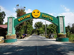 Welcome arch