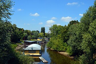 Woonboten in 't Meertje