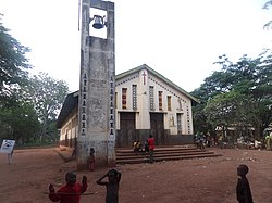 die Kirche von Dékoa