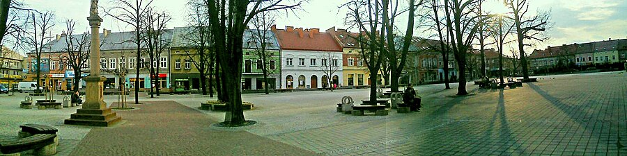 Rynek w Jaśle