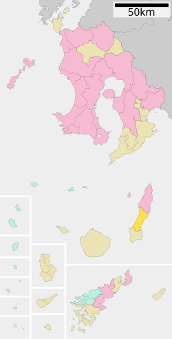 Location of Nakatane