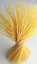 Dried spaghetti