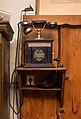 Image 22Historical telephone with the German imperial eagle and the heraldic shield of the House of Hohenzollern dynasty; Vollmer's Mill, Seebach, Baden-Württemberg, Germany