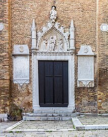 Bartolomeo Bon the Virgin and St. Francis on the west front