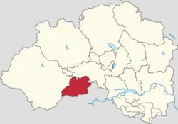 Location in Changping District