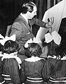 Image 1Disney drawing Goofy for a group of girls in Argentina, 1941 (from Walt Disney)