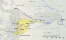 South Platte River watershed