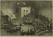 Depiction of the Festival of the Opening of the Canal (c. 1862)