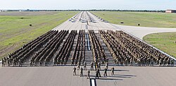 Aircraft from the 80th Flying Training Wing and personnel from the 82nd Training Wing at Sheppard AFB.