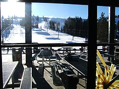 Boreal Mountain from the lodge