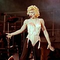 La cantante Madonna, como un personaje humano, es reconocida a nivel mundial como un icono cultural.[13]​