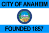 Bandeira de Anaheim