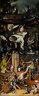 Hieronymus Bosch, The Garden of Earthly Delights, third panel, Hell, c. 1490–1510