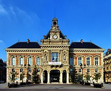 City hall of the 19th arrondissement of Paris