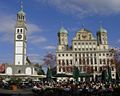 Augsburger Rathaus and Perlachturm