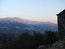 Skyline of Coreno Ausonio