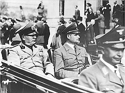 Con Mussolini nel 1938