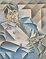 Pablo Pikaso portretas, aut. Juan Gris, 1913 m.