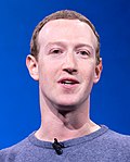 Mark Zuckerberg 2019, 2016, 2011, y 2008 (Finalista en 2022, 2021, 2020, 2018, 2017, 2015, 2014, 2012, y 2009)