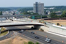 I-495 construction as of July 2012