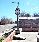 Antique town clock