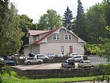 Main building of Ülenurme Manor, now the Estonian Agricultural Museum