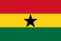 Bandera de Ghana (1957-1958)