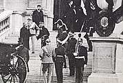 The arms adorning the Foreign Ministry in 1905