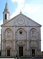 Catedral de Pienza, de Bernardo Rossellino.