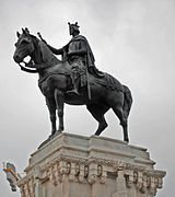 Estatua ecuestre de San Fernando, de Joaquín Bilbao (1924).