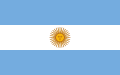 Argentinas flagg