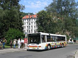 Ikarus 412 v Karlových Varech