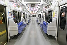 1000番台車内 （2022年12月27日）