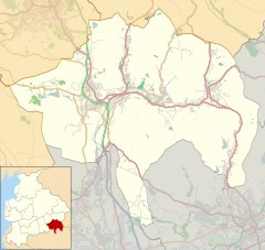 Cowpe is located in the Borough of Rossendale