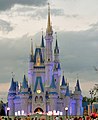 Das ist das Cinderella-Schloss in Walt Disney World in Florida