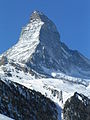 Faces este e norte vistas de Zermatt