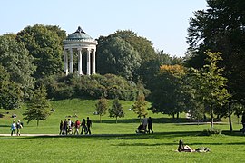 Jardin à l'anglaise.