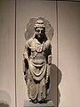 Bodhisattva. Gandhara, IIe – IIIe siècle. Schiste, H. 102 cm. Musée d'art asiatique de Berlin