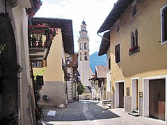 Ortskern mit Pfarrkirche Sant’Eliseo